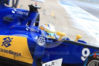 World © Octane Photographic Ltd. Sauber F1 Team C35 – Marcus Ericsson. Saturday 9th July 2016, F1 British GP Practice 3, Silverstone, UK. Digital Ref : 1625LB1D3091