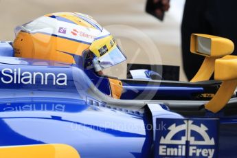 World © Octane Photographic Ltd. Sauber F1 Team C35 – Marcus Ericsson. Saturday 9th July 2016, F1 British GP Practice 3, Silverstone, UK. Digital Ref : 1625LB1D3124