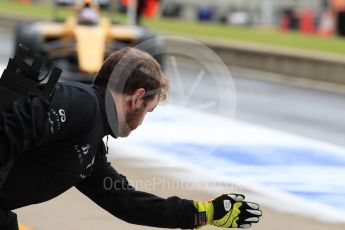 World © Octane Photographic Ltd. Renault Sport F1 Team RS16 – Jolyon Palmer. Saturday 9th July 2016, F1 British GP Practice 3, Silverstone, UK. Digital Ref : 1625LB1D3147