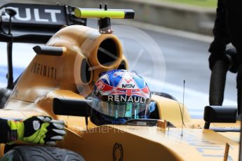 World © Octane Photographic Ltd. Renault Sport F1 Team RS16 – Jolyon Palmer. Saturday 9th July 2016, F1 British GP Practice 3, Silverstone, UK. Digital Ref : 1625LB1D3151