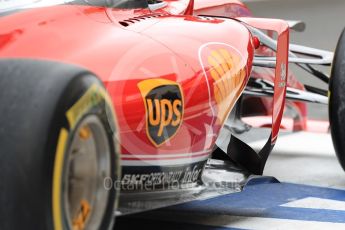 World © Octane Photographic Ltd. Scuderia Ferrari SF16-H – Sebastian Vettel. Saturday 9th July 2016, F1 British GP Practice 3, Silverstone, UK. Digital Ref : 1625LB1D3323
