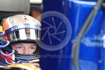 World © Octane Photographic Ltd. Scuderia Toro Rosso STR11 – Daniil Kvyat. Saturday 9th July 2016, F1 British GP Practice 3, Silverstone, UK. Digital Ref : 1625LB1D3382