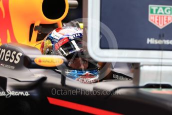 World © Octane Photographic Ltd. Red Bull Racing RB12 – Max Verstappen. Saturday 9th July 2016, F1 British GP Practice 3, Silverstone, UK. Digital Ref : 1625LB1D3397