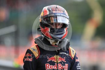World © Octane Photographic Ltd. Red Bull Racing RB12 – Max Verstappen. Saturday 9th July 2016, F1 British GP Practice 3, Silverstone, UK. Digital Ref : 1625LB1D3536