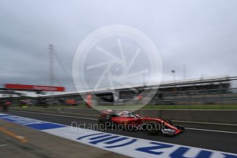 World © Octane Photographic Ltd. Scuderia Ferrari SF16-H – Kimi Raikkonen. Saturday 9th July 2016, F1 British GP Practice 3, Silverstone, UK. Digital Ref : 1625LB1D8386