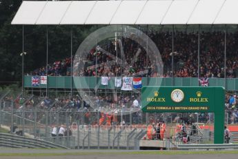 World © Octane Photographic Ltd. Saturday 9th July 2016, F1 British GP Qualifying, Silverstone, UK. Digital Ref : 1626LB1D3612