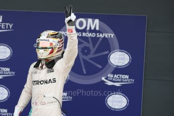 World © Octane Photographic Ltd. Mercedes AMG Petronas W07 Hybrid – Lewis Hamilton. Saturday 9th July 2016, F1 British GP Qualifying, Silverstone, UK. Digital Ref : 1626LB1D3935