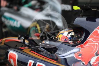 World © Octane Photographic Ltd. Scuderia Toro Rosso STR11 – Carlos Sainz. Saturday 9th July 2016, F1 British GP Qualifying, Silverstone, UK. Digital Ref : 1626LB1D3963