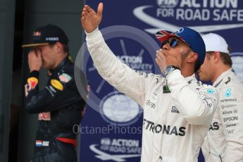 World © Octane Photographic Ltd. Mercedes AMG Petronas W07 Hybrid – Lewis Hamilton. Saturday 9th July 2016, F1 British GP Qualifying, Silverstone, UK. Digital Ref : 1626LB1D4097