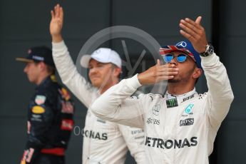 World © Octane Photographic Ltd. Mercedes AMG Petronas W07 Hybrid – Lewis Hamilton. Saturday 9th July 2016, F1 British GP Qualifying, Silverstone, UK. Digital Ref : 1626LB1D4114