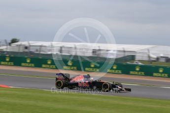 World © Octane Photographic Ltd. Scuderia Toro Rosso STR11 – Carlos Sainz. Saturday 9th July 2016, F1 British GP Qualifying, Silverstone, UK. Digital Ref : 1626LB1D8409