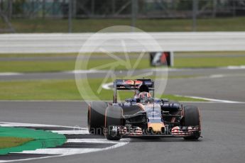 World © Octane Photographic Ltd. Scuderia Toro Rosso STR11 – Daniil Kvyat. Friday 8th July 2016, F1 British GP Practice 1, Silverstone, UK. Digital Ref : 1619LB1D1491