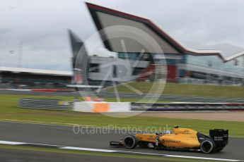 World © Octane Photographic Ltd. Renault Sport F1 Team RS16 – Jolyon Palmer. Friday 8th July 2016, F1 British GP Practice 1, Silverstone, UK. Digital Ref : 1619LB5D5381