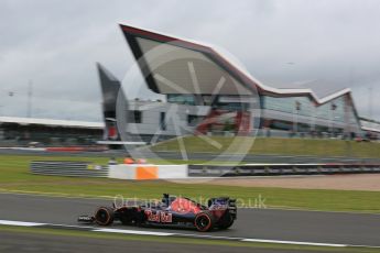 World © Octane Photographic Ltd. Scuderia Toro Rosso STR11 – Daniil Kvyat. Friday 8th July 2016, F1 British GP Practice 1, Silverstone, UK. Digital Ref : 1619LB5D5451