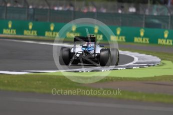 World © Octane Photographic Ltd. Williams Martini Racing, Williams Mercedes FW38 – Felipe Massa. Friday 8th July 2016, F1 British GP Practice 2, Silverstone, UK. Digital Ref : 1621LB1D2521
