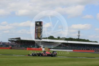 World © Octane Photographic Ltd. Scuderia Toro Rosso STR11 – Daniil Kvyat. Friday 8th July 2016, F1 British GP Practice 2, Silverstone, UK. Digital Ref : 1621LB5D5737