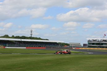 World © Octane Photographic Ltd. Scuderia Ferrari SF16-H – Sebastian Vettel. Friday 8th July 2016, F1 British GP Practice 2, Silverstone, UK. Digital Ref : 1621LB5D5760