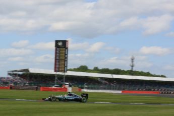 World © Octane Photographic Ltd. Mercedes AMG Petronas W07 Hybrid – Lewis Hamilton. Friday 8th July 2016, F1 British GP Practice 2, Silverstone, UK. Digital Ref : 1621LB5D5775