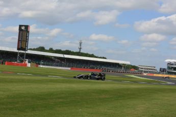 World © Octane Photographic Ltd. Sahara Force India VJM09 - Nico Hulkenberg. Friday 8th July 2016, F1 British GP Practice 2, Silverstone, UK. Digital Ref : 1621LB5D5787