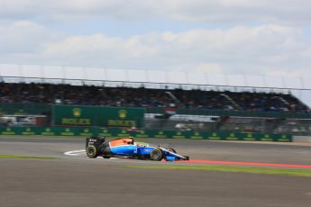 World © Octane Photographic Ltd. Manor Racing MRT05 – Rio Haryanto. Friday 8th July 2016, F1 British GP Practice 2, Silverstone, UK. Digital Ref : 1621LB5D5912