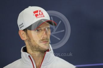 World © Octane Photographic Ltd. F1 British GP FIA Drivers’ Press Conference, Silverstone, UK. Thursday 7th July 2016. McLaren Honda – Jenson Button. Digital Ref : 1617LB1D0245