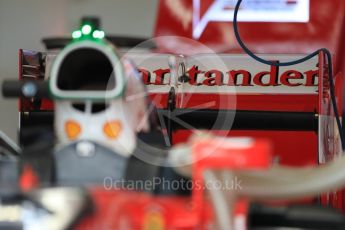 World © Octane Photographic Ltd. Scuderia Ferrari SF16-H. Thursday 7th July 2016, F1 British GP Paddock, Silverstone, UK. Digital Ref : 1616LB1D9893