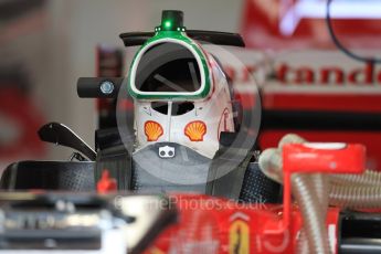 World © Octane Photographic Ltd. Scuderia Ferrari SF16-H. Thursday 7th July 2016, F1 British GP Paddock, Silverstone, UK. Digital Ref : 1616LB1D9897