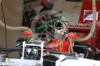 World © Octane Photographic Ltd. Scuderia Ferrari SF16-H. Thursday 7th July 2016, F1 British GP Paddock, Silverstone, UK. Digital Ref : 1616LB5D5249