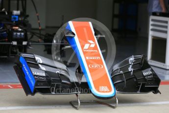 World © Octane Photographic Ltd. Manor Racing MRT05. Thursday 7th July 2016, F1 British GP Paddock, Silverstone, UK. Digital Ref : 1616LB5D5299