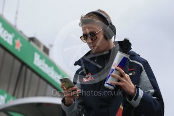 World © Octane Photographic Ltd. Scuderia Toro Rosso – Daniil Kvyat. Sunday 12th June 2016, F1 Canadian GP Drivers’ parade, Circuit Gilles Villeneuve, Montreal, Canada. Digital Ref :1591LB1D2956