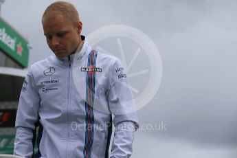 World © Octane Photographic Ltd. Williams Martini Racing – Valtteri Bottas. Sunday 12th June 2016, F1 Canadian GP Drivers’ parade, Circuit Gilles Villeneuve, Montreal, Canada. Digital Ref :1591LB1D2962