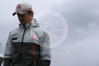 World © Octane Photographic Ltd. Haas F1 Team - Esteban Gutierrez. Sunday 12th June 2016, F1 Canadian GP Drivers’ parade, Circuit Gilles Villeneuve, Montreal, Canada. Digital Ref :1591LB1D2999