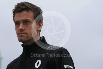 World © Octane Photographic Ltd. Renault Sport F1 Team – Jolyon Palmer. Sunday 12th June 2016, F1 Canadian GP Drivers’ parade, Circuit Gilles Villeneuve, Montreal, Canada. Digital Ref :1591LB1D3006