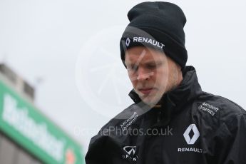 World © Octane Photographic Ltd. Renault Sport F1 Team - Kevin Magnussen. Sunday 12th June 2016, F1 Canadian GP Drivers’ parade, Circuit Gilles Villeneuve, Montreal, Canada. Digital Ref :1591LB1D3011