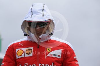 World © Octane Photographic Ltd. Scuderia Ferrari – Kimi Raikkonen. Sunday 12th June 2016, F1 Canadian GP Drivers’ parade, Circuit Gilles Villeneuve, Montreal, Canada. Digital Ref :1591LB1D3013