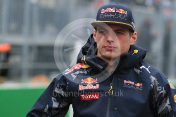 World © Octane Photographic Ltd. Red Bull Racing – Max Verstappen. Sunday 12th June 2016, F1 Canadian GP Drivers’ parade, Circuit Gilles Villeneuve, Montreal, Canada. Digital Ref :1591LB1D3160