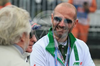 World © Octane Photographic Ltd. Heineken's Global Head of Media & Digital Marketing Gianluca Di Tondo. Sunday 12th June 2016, F1 Canadian GP Parc Ferme, Circuit Gilles Villeneuve, Montreal, Canada. Digital Ref :1591LB1D3338