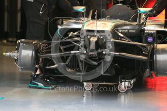 World © Octane Photographic Ltd. Mercedes AMG Petronas W07 Hybrid – Lewis Hamilton. Thursday 9th June 2016, F1 Canadian GP Pitlane, Circuit Gilles Villeneuve, Montreal, Canada. Digital Ref :1581LB1D9021