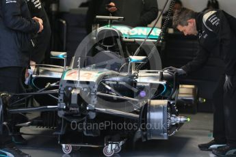 World © Octane Photographic Ltd. Mercedes AMG Petronas W07 Hybrid – Lewis Hamilton. Thursday 9th June 2016, F1 Canadian GP Pitlane, Circuit Gilles Villeneuve, Montreal, Canada. Digital Ref :1581LB1D9032