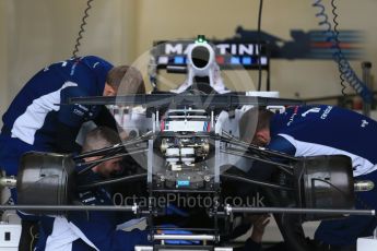 World © Octane Photographic Ltd. Williams Martini Racing, Williams Mercedes FW38 – Felipe Massa. Thursday 9th June 2016, F1 Canadian GP Pitlane, Circuit Gilles Villeneuve, Montreal, Canada. Digital Ref :1581LB1D9089