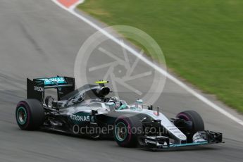 World © Octane Photographic Ltd. Mercedes AMG Petronas W07 Hybrid – Nico Rosberg. Sunday 12th June 2016, F1 Canadian GP Race, Circuit Gilles Villeneuve, Montreal, Canada. Digital Ref :1592LB1D3777