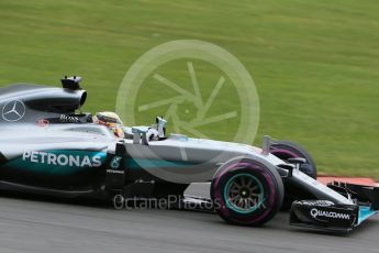 World © Octane Photographic Ltd. Mercedes AMG Petronas W07 Hybrid – Lewis Hamilton. Sunday 12th June 2016, F1 Canadian GP Race, Circuit Gilles Villeneuve, Montreal, Canada. Digital Ref :1592LB1D3941