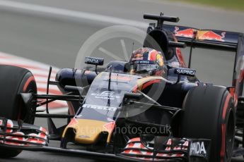 World © Octane Photographic Ltd. Scuderia Toro Rosso STR11 – Daniil Kvyat. Friday 10th June 2016, F1 Canadian GP Practice 1, Circuit Gilles Villeneuve, Montreal, Canada. Digital Ref : 1586LB1D0069