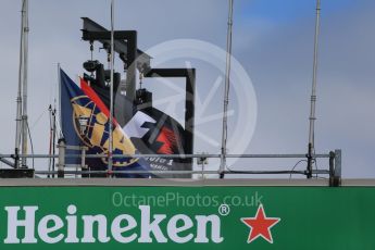 World © Octane Photographic Ltd. Heineken trackside sponsorship. Friday 10th June 2016, F1 Canadian GP Practice 1, Circuit Gilles Villeneuve, Montreal, Canada. Digital Ref : 1586LB1D0106