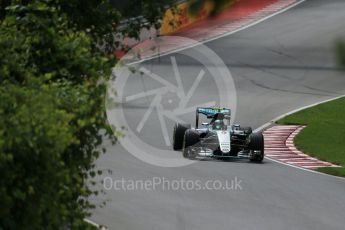World © Octane Photographic Ltd. Mercedes AMG Petronas W07 Hybrid – Nico Rosberg. Friday 10th June 2016, F1 Canadian GP Practice 1, Circuit Gilles Villeneuve, Montreal, Canada. Digital Ref : 1586LB1D9593