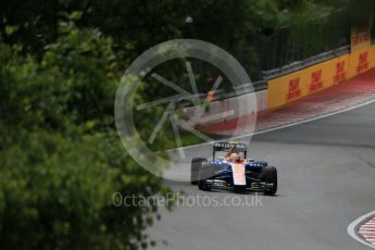 World © Octane Photographic Ltd. Manor Racing MRT05 – Rio Haryanto. Friday 10th June 2016, F1 Canadian GP Practice 1, Circuit Gilles Villeneuve, Montreal, Canada. Digital Ref : 1586LB1D9683