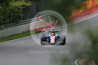 World © Octane Photographic Ltd. Manor Racing MRT05 - Pascal Wehrlein. Friday 10th June 2016, F1 Canadian GP Practice 1, Circuit Gilles Villeneuve, Montreal, Canada. Digital Ref : 1586LB1D9690