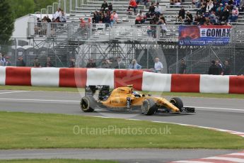 World © Octane Photographic Ltd. Renault Sport F1 Team RS16 – Jolyon Palmer. Friday 10th June 2016, F1 Canadian GP Practice 1, Circuit Gilles Villeneuve, Montreal, Canada. Digital Ref :1586LB5D9042