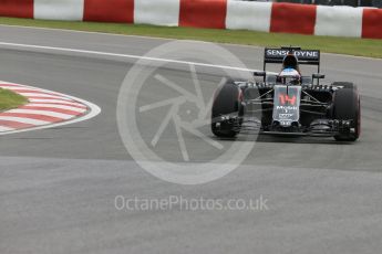 World © Octane Photographic Ltd. McLaren Honda MP4-31 – Fernando Alonso. Friday 10th June 2016, F1 Canadian GP Practice 1, Circuit Gilles Villeneuve, Montreal, Canada. Digital Ref :1586LB5D9063
