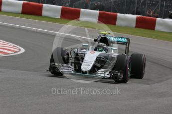 World © Octane Photographic Ltd. Mercedes AMG Petronas W07 Hybrid – Nico Rosberg. Friday 10th June 2016, F1 Canadian GP Practice 1, Circuit Gilles Villeneuve, Montreal, Canada. Digital Ref :1586LB5D9098